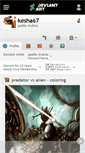 Mobile Screenshot of kesha67.deviantart.com
