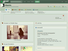 Tablet Screenshot of irfansirin.deviantart.com
