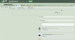 Desktop Screenshot of dragonessarya.deviantart.com