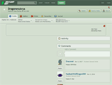 Tablet Screenshot of dragonessarya.deviantart.com