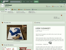 Tablet Screenshot of lilithesper.deviantart.com
