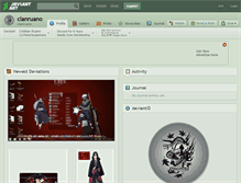 Tablet Screenshot of clanruano.deviantart.com