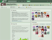 Tablet Screenshot of gaiaonlineartists.deviantart.com