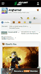 Mobile Screenshot of angharrad.deviantart.com