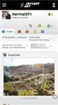 Mobile Screenshot of mermaid91.deviantart.com