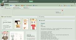 Desktop Screenshot of cloud-z.deviantart.com