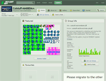 Tablet Screenshot of cutstuff-mm8bdm.deviantart.com