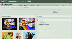 Desktop Screenshot of crazybirdlady.deviantart.com