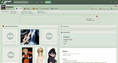 Desktop Screenshot of enanon.deviantart.com