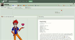 Desktop Screenshot of nikkihog.deviantart.com