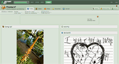 Desktop Screenshot of firestar47.deviantart.com
