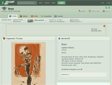 Tablet Screenshot of linxo.deviantart.com