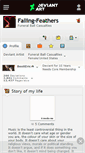 Mobile Screenshot of falling-feathers.deviantart.com
