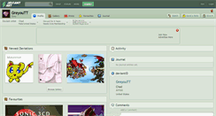 Desktop Screenshot of greyoutt.deviantart.com