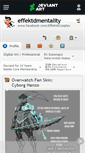 Mobile Screenshot of effektdmentality.deviantart.com