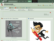 Tablet Screenshot of effektdmentality.deviantart.com