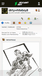 Mobile Screenshot of dirtywhiteboy8.deviantart.com