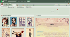Desktop Screenshot of pin-up-vixen.deviantart.com