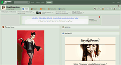 Desktop Screenshot of deadcountess.deviantart.com