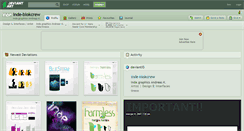 Desktop Screenshot of inde-blokcrew.deviantart.com