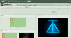 Desktop Screenshot of crazytaco93.deviantart.com