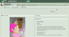 Desktop Screenshot of deaconbrody.deviantart.com