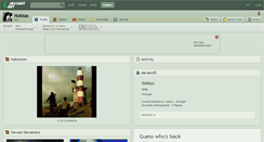 Desktop Screenshot of nokkas.deviantart.com