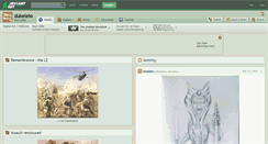 Desktop Screenshot of dukeleto.deviantart.com