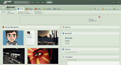 Desktop Screenshot of dimovski.deviantart.com