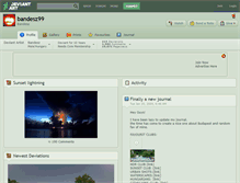 Tablet Screenshot of bandesz99.deviantart.com