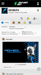 Mobile Screenshot of birdie94.deviantart.com