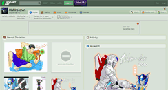 Desktop Screenshot of mishiro-chan.deviantart.com
