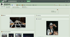 Desktop Screenshot of jadudehead.deviantart.com
