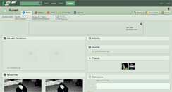 Desktop Screenshot of kuveni.deviantart.com