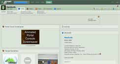 Desktop Screenshot of maxskunk.deviantart.com