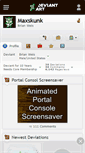 Mobile Screenshot of maxskunk.deviantart.com