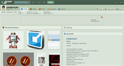 Desktop Screenshot of paulgrozyan.deviantart.com