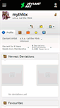 Mobile Screenshot of mythfox.deviantart.com