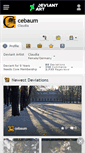 Mobile Screenshot of cebaum.deviantart.com