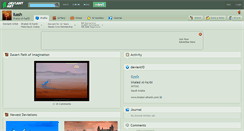 Desktop Screenshot of itash.deviantart.com