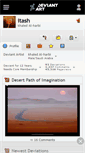 Mobile Screenshot of itash.deviantart.com