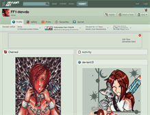 Tablet Screenshot of ff1-mewdo.deviantart.com
