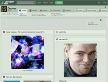 Tablet Screenshot of deswin.deviantart.com