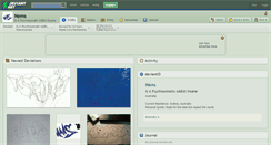 Desktop Screenshot of nems.deviantart.com