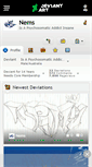 Mobile Screenshot of nems.deviantart.com