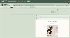 Desktop Screenshot of makow.deviantart.com