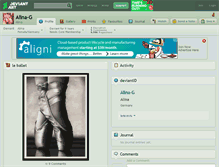 Tablet Screenshot of alina-g.deviantart.com