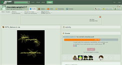 Desktop Screenshot of chocolatevampire217.deviantart.com