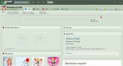 Desktop Screenshot of princess-ai-club.deviantart.com