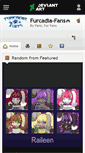 Mobile Screenshot of furcadia-fans.deviantart.com